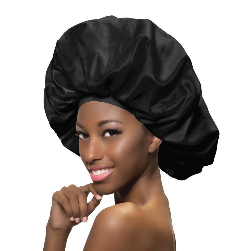 slide 2 of 3, Annie International Deluxe Jumbo Day and Night Black Cap, 1 ct