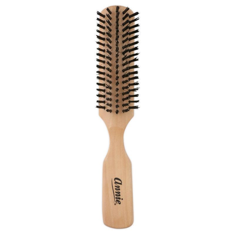 slide 2 of 3, Annie International Easy Style Reinforced Boar Bristle Hair Brush, 1 ct