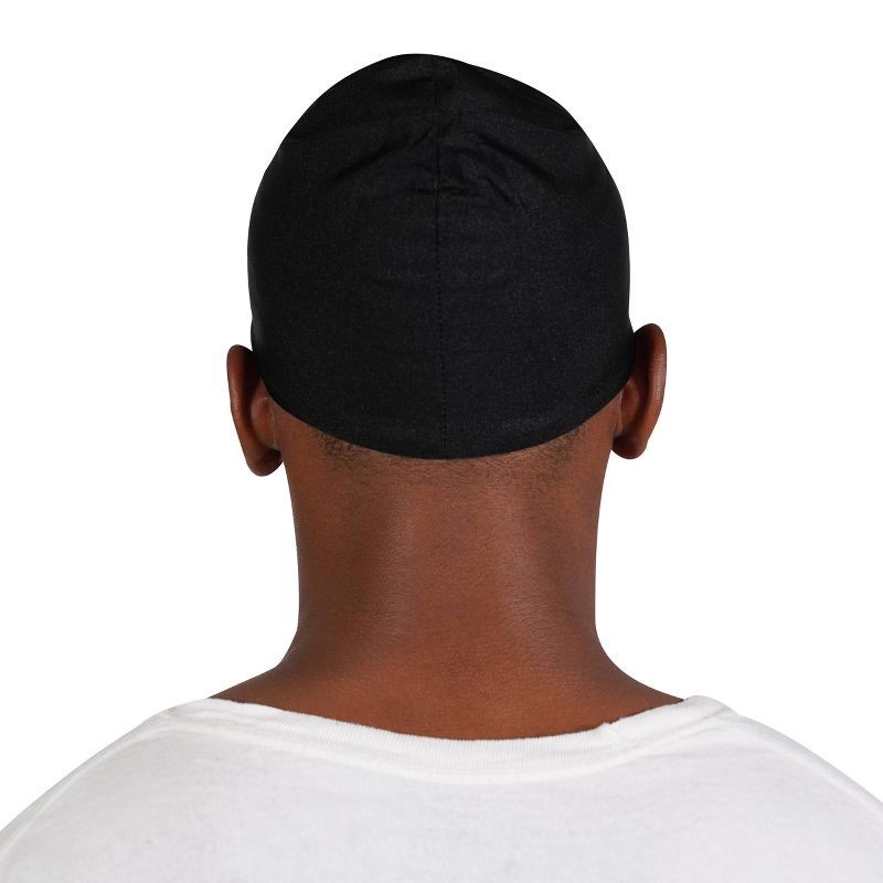 slide 6 of 7, Annie International Spandex Black Skull Cap, 1 ct