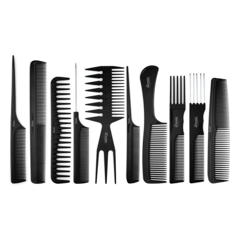 slide 2 of 3, Annie International Hair Comb Set - 10ct, 10 ct