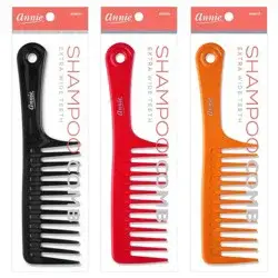Annie International Shampoo Hair Comb – (Color May Vary)