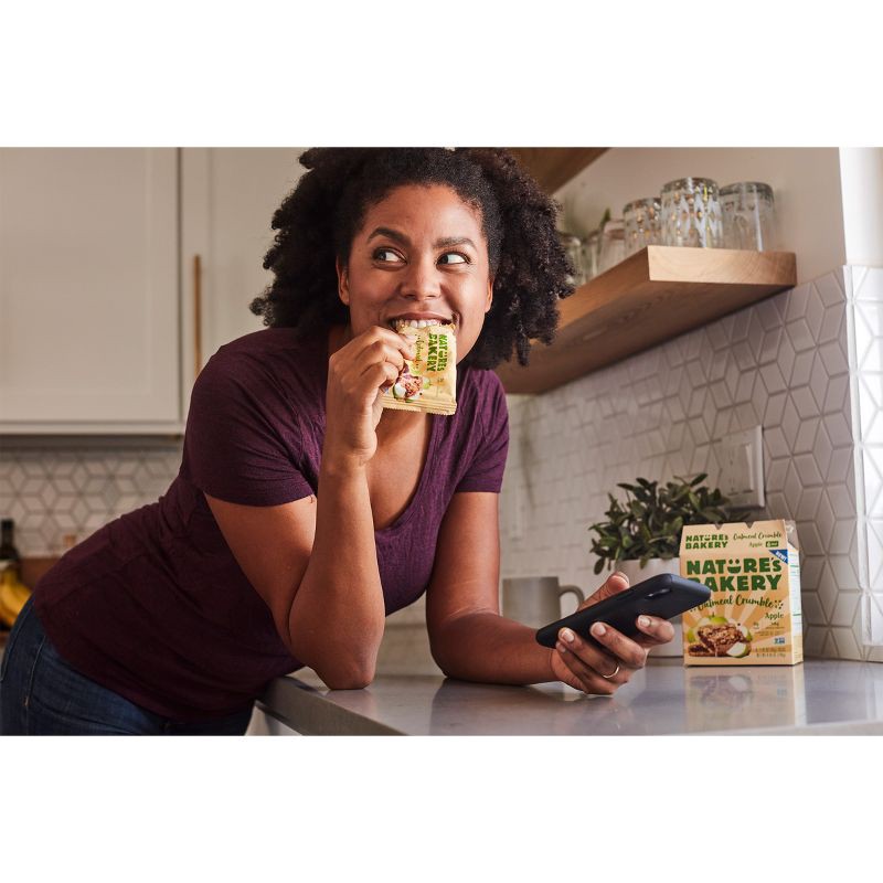 slide 5 of 5, Nature's Bakery Apple Crumble Bar - 8.46oz/6ct, 8.46 oz, 6 ct