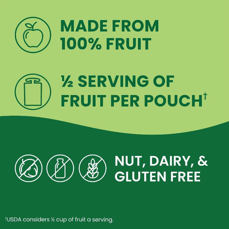slide 5 of 5, GoGo SqueeZ No Sugar Added Applesauce and Fruit Puree Apple Peach & Gimme Five! Variety Pack - 3.2oz/20ct, 3.2 oz, 20 ct