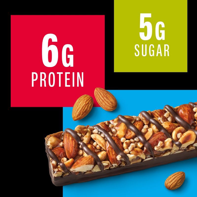 slide 3 of 7, KIND Bars Dark Chocolate Nuts & Sea Salt Gluten Free Snacks - 6ct, 6 ct