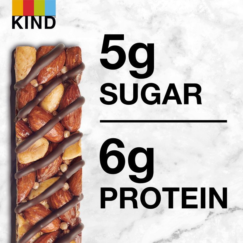 slide 6 of 7, KIND Bars Dark Chocolate Nuts & Sea Salt Gluten Free Snacks - 6ct, 6 ct