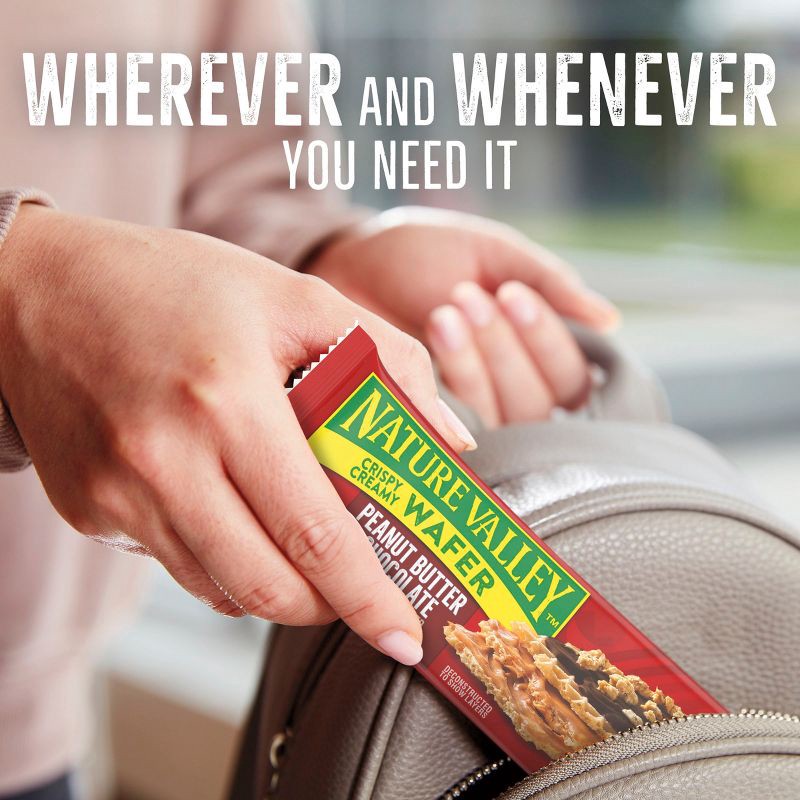 slide 8 of 8, Nature Valley PB Chocolate Crispy Creamy Wafer Bar - 6.5oz/5ct, 6.5 oz, 5 ct