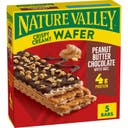 Nature Valley PB Chocolate Crispy Creamy Wafer Bar - 6.5oz/5ct
