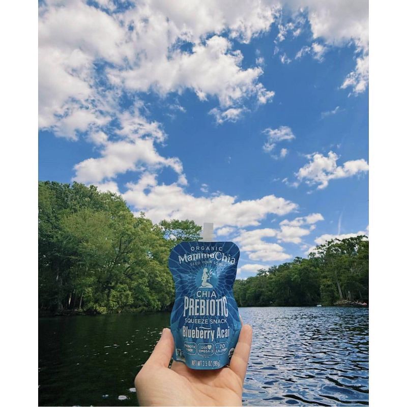 slide 7 of 8, Mamma Chia Blueberry Acai Squeeze Vitality Snack Pouches - 14oz/4pk, 4 ct; 14 oz