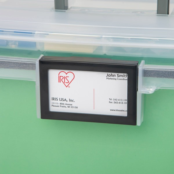 slide 7 of 10, IRIS Weathertight Plastic Storage File Box, 1 ct