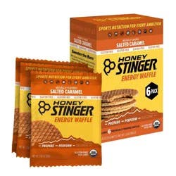 Honey Stinger Organic Gluten Free Salted Caramel Waffle - 6pk