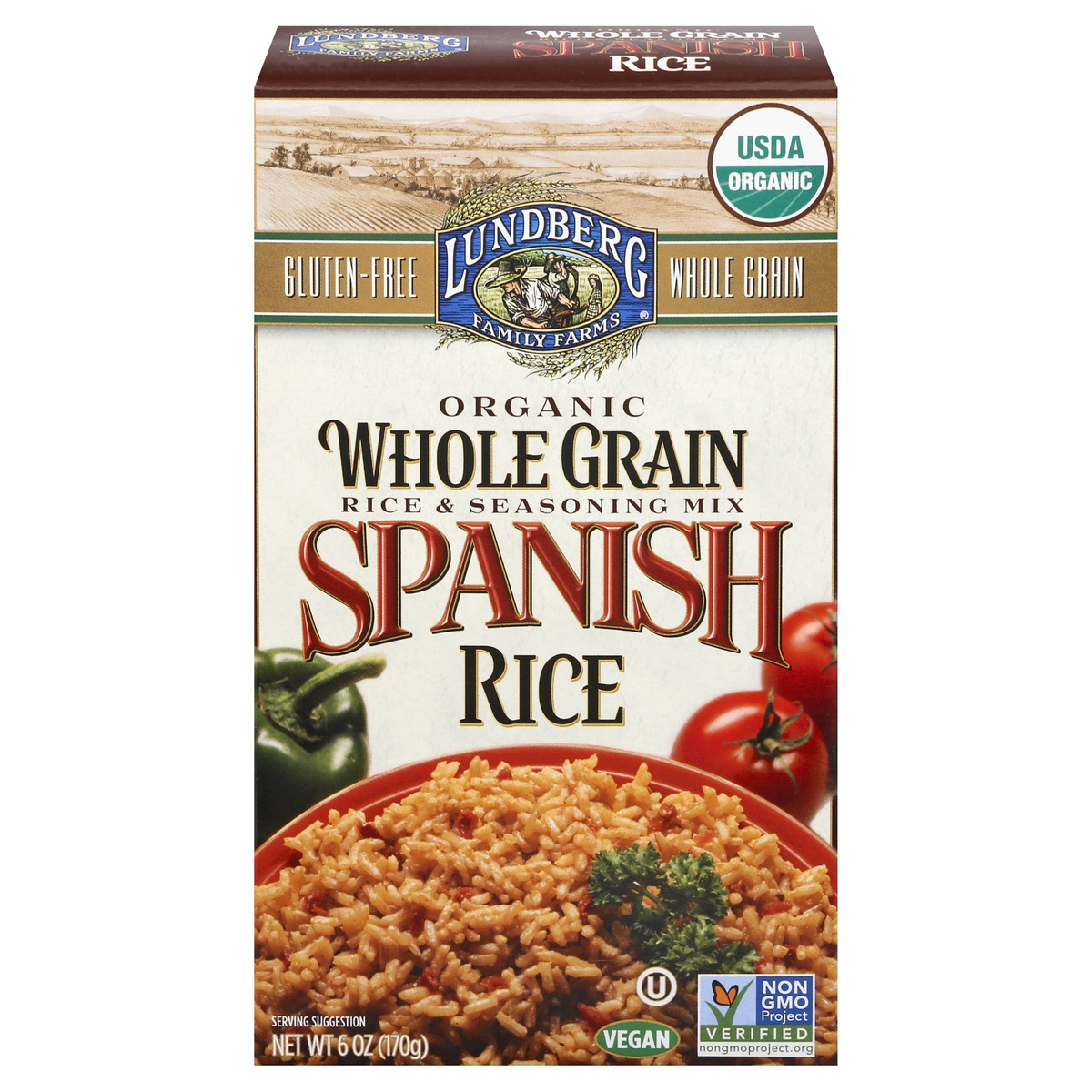 slide 1 of 1, Lundberg Family Farms Organic Spanish Rice 6 oz, 