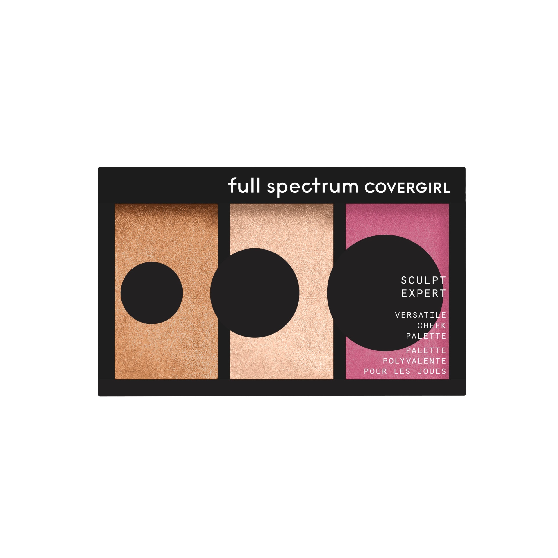 slide 1 of 6, Covergirl Sculpt Expert- Multiuse Cheek Palette, Rose Rush, 611 oz