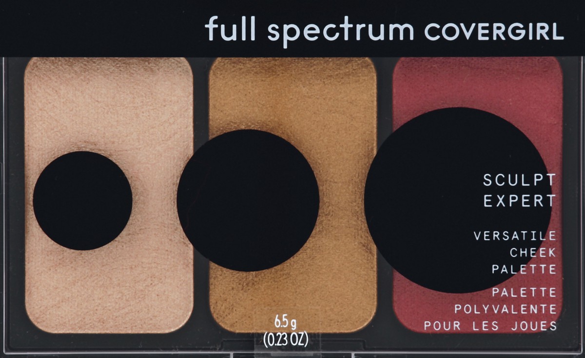 slide 4 of 6, Covergirl Sculpt Expert- Multiuse Cheek Palette, Rose Rush, 611 oz