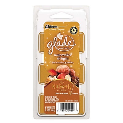 slide 1 of 1, Glade Wax Melts Air Freshener - Nutcracker Delight, 2.3 oz