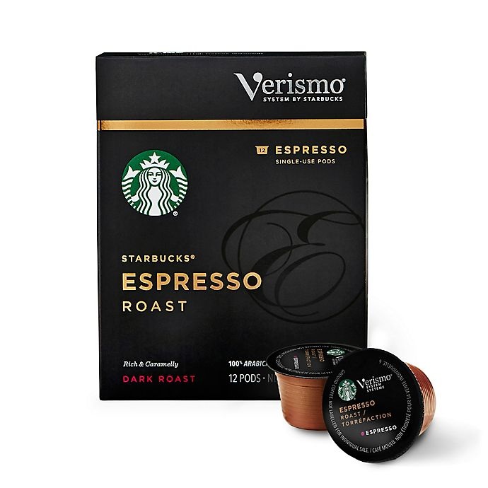 slide 2 of 6, Starbucks Verismo Espresso Roast Espresso Pods, 12 ct