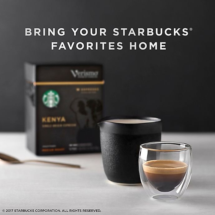 slide 3 of 4, Starbucks Verismo Kenya Single Origin Espresso Pods, 12 ct