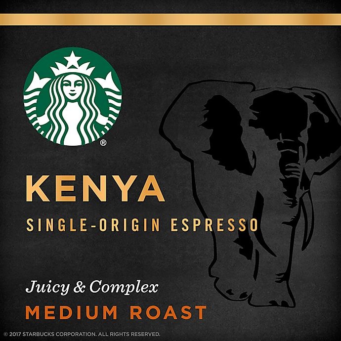 slide 4 of 4, Starbucks Verismo Kenya Single Origin Espresso Pods, 12 ct