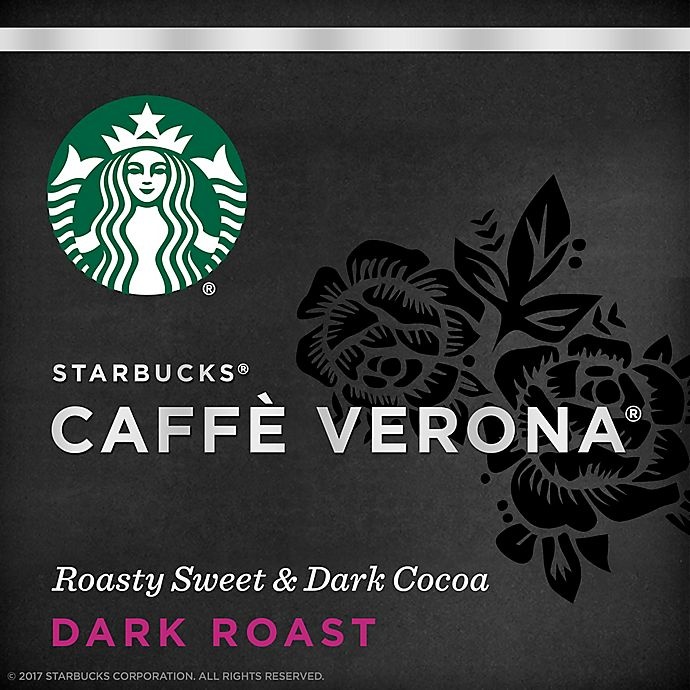 slide 7 of 7, Starbucks Verismo Caffe Verona Brewed Coffee Pods, 12 ct