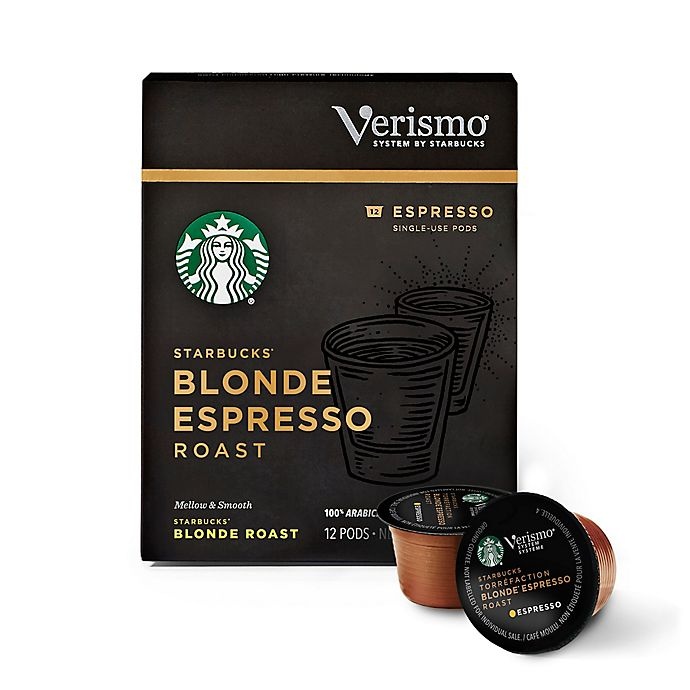 slide 2 of 4, Starbucks Verismo Blonde Espresso Roast Espresso Pods, 12 ct