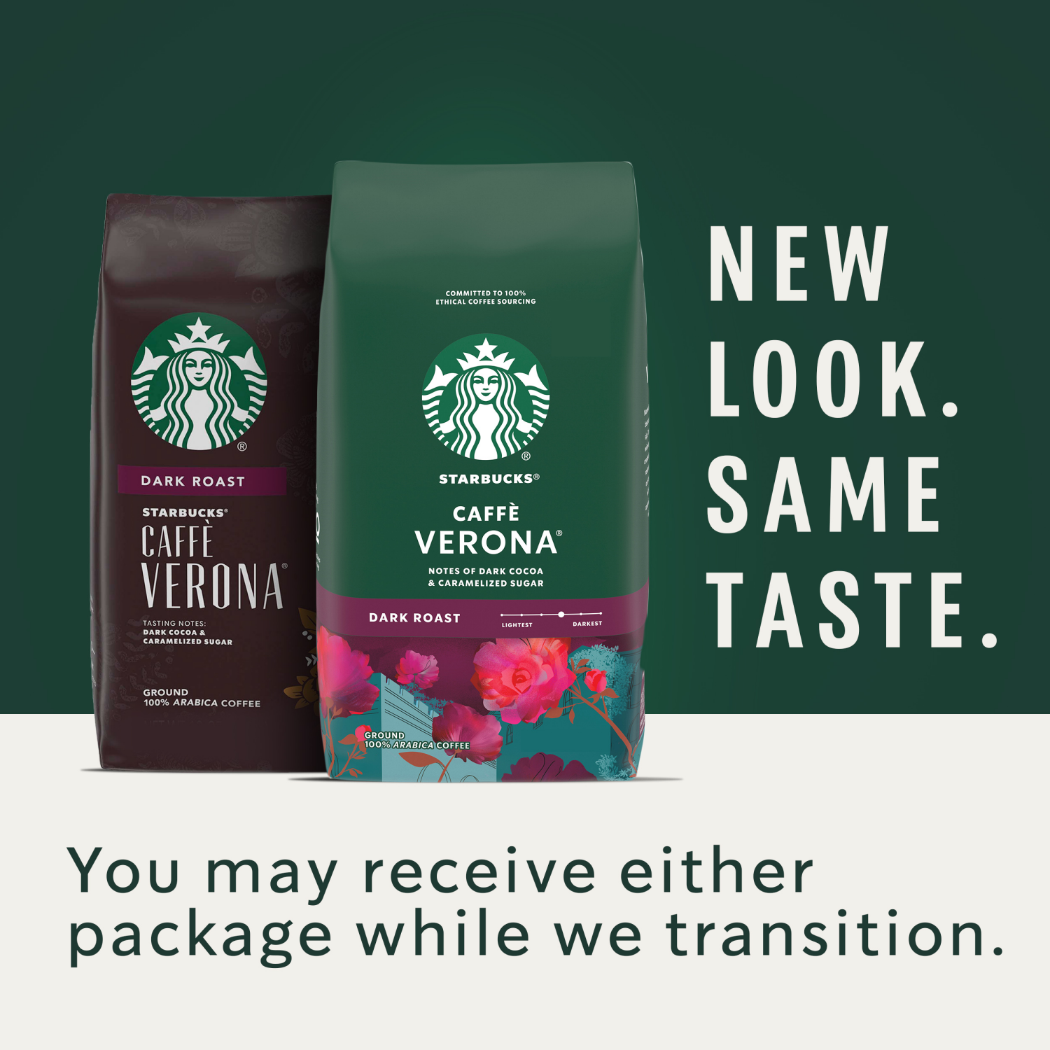 slide 2 of 6, Starbucks Caffe Verona Dark Roast Ground 100% Arabica Coffee 28 oz, 28 oz