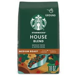Starbucks Coffee House Blend Ground- 18 oz