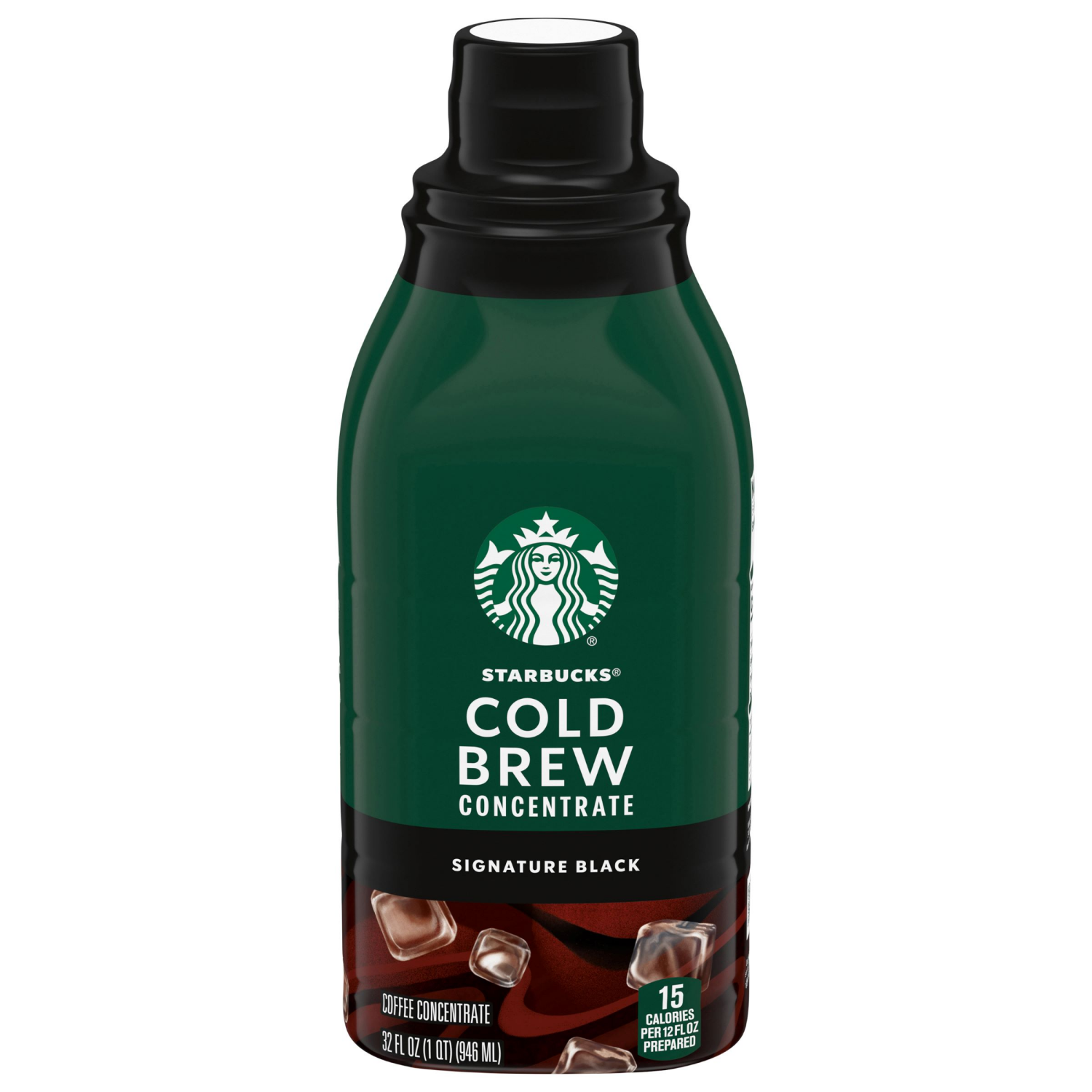slide 1 of 2, Starbucks Cold Brew Signature Black Coffee Concentrate 32 fl oz, 32 fl oz