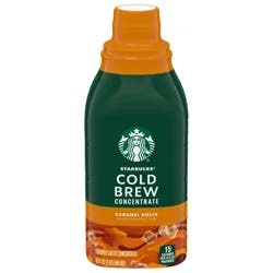 Starbucks Cold Brew Caramel Dolce Coffee Concentrate 32 fl oz