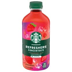 Starbucks Refreshers Concentrate Strawberry Acai 32oz