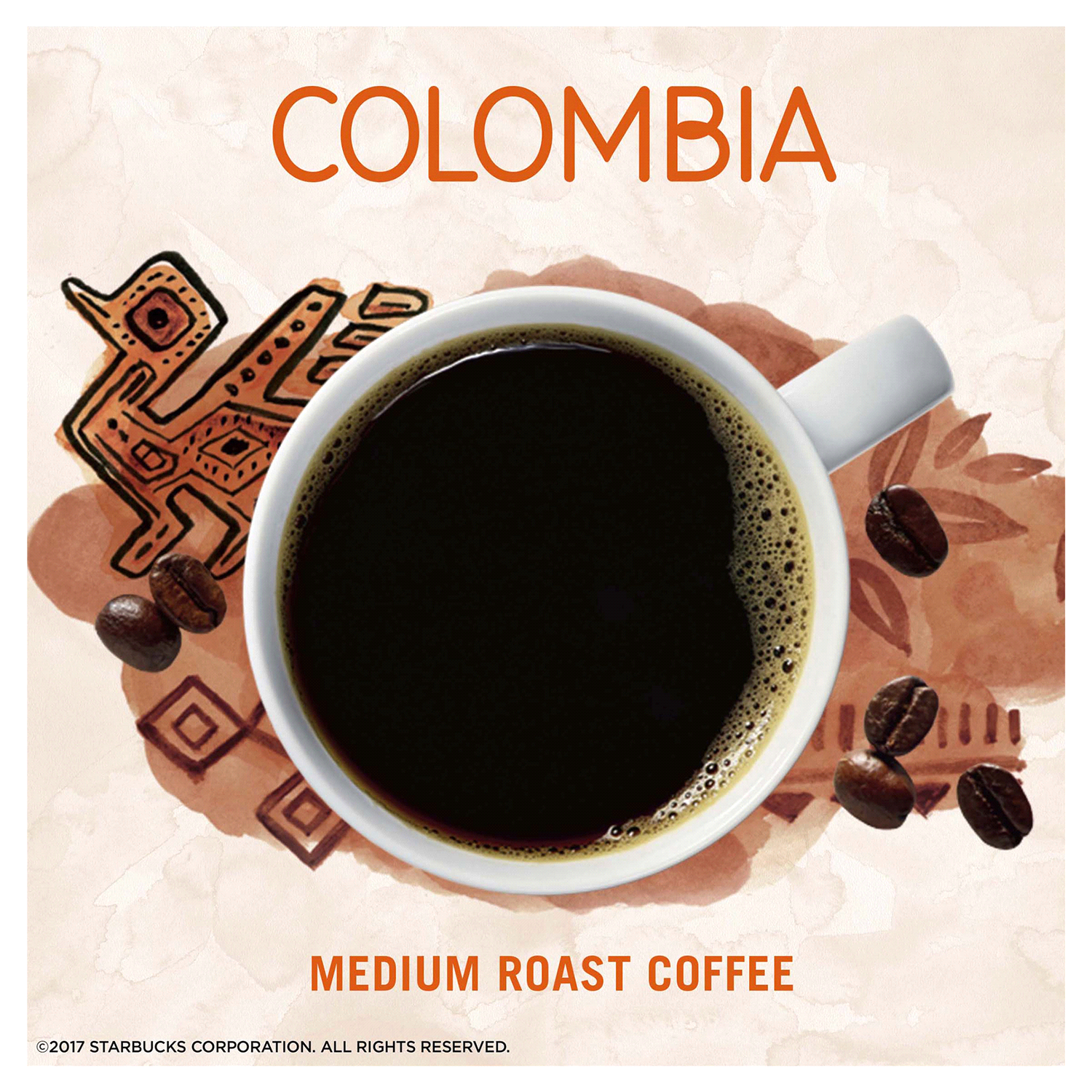 slide 2 of 3, Starbucks Via Instant Colombia Medium Roast Instant Coffee Packets, 8 ct, 8 ct