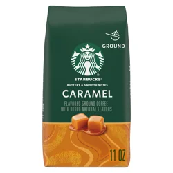 Starbucks Ground Caramel Flavored Coffee 11 oz