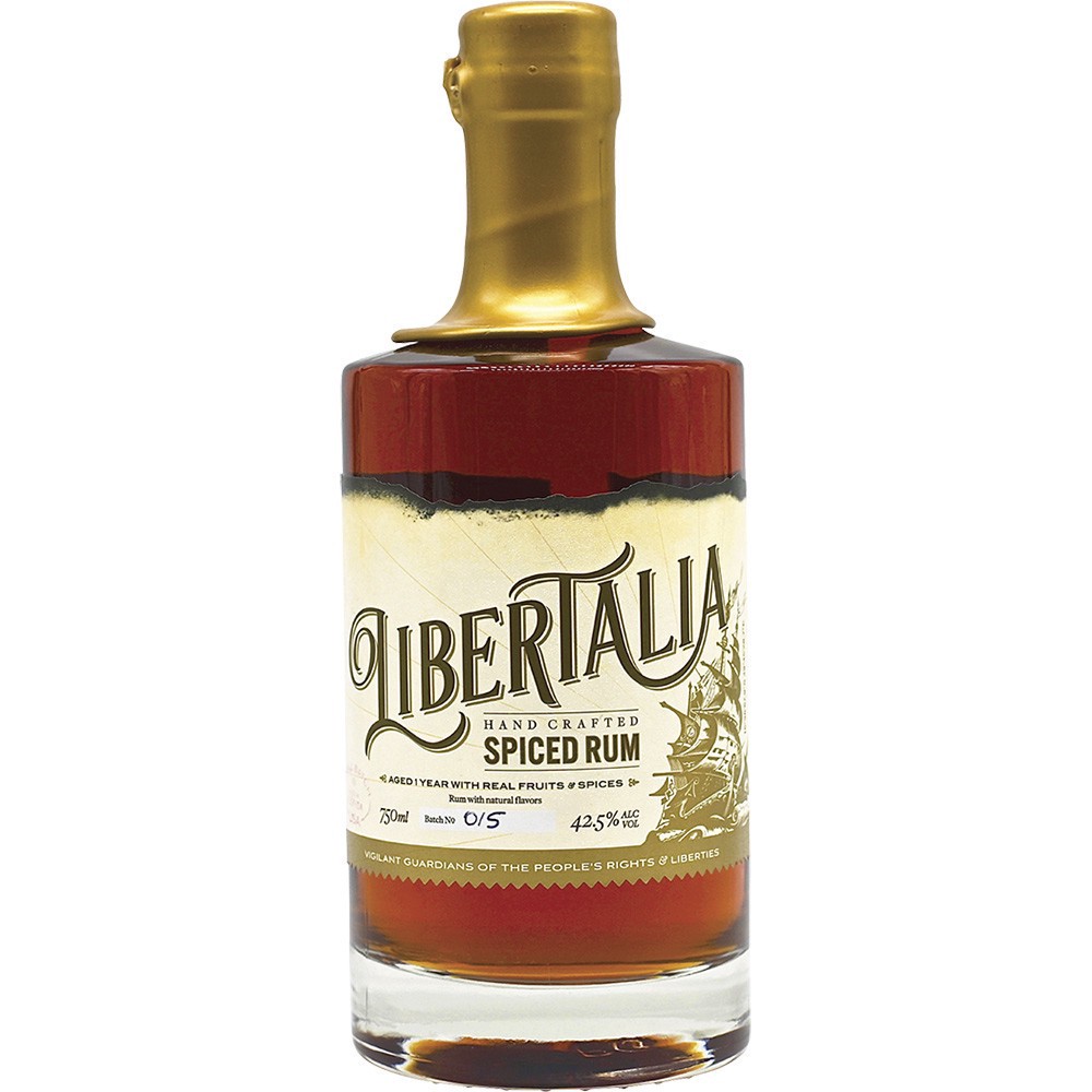 slide 1 of 1, Lugo's Craft Libertalia Spiced Rum, 750 ml