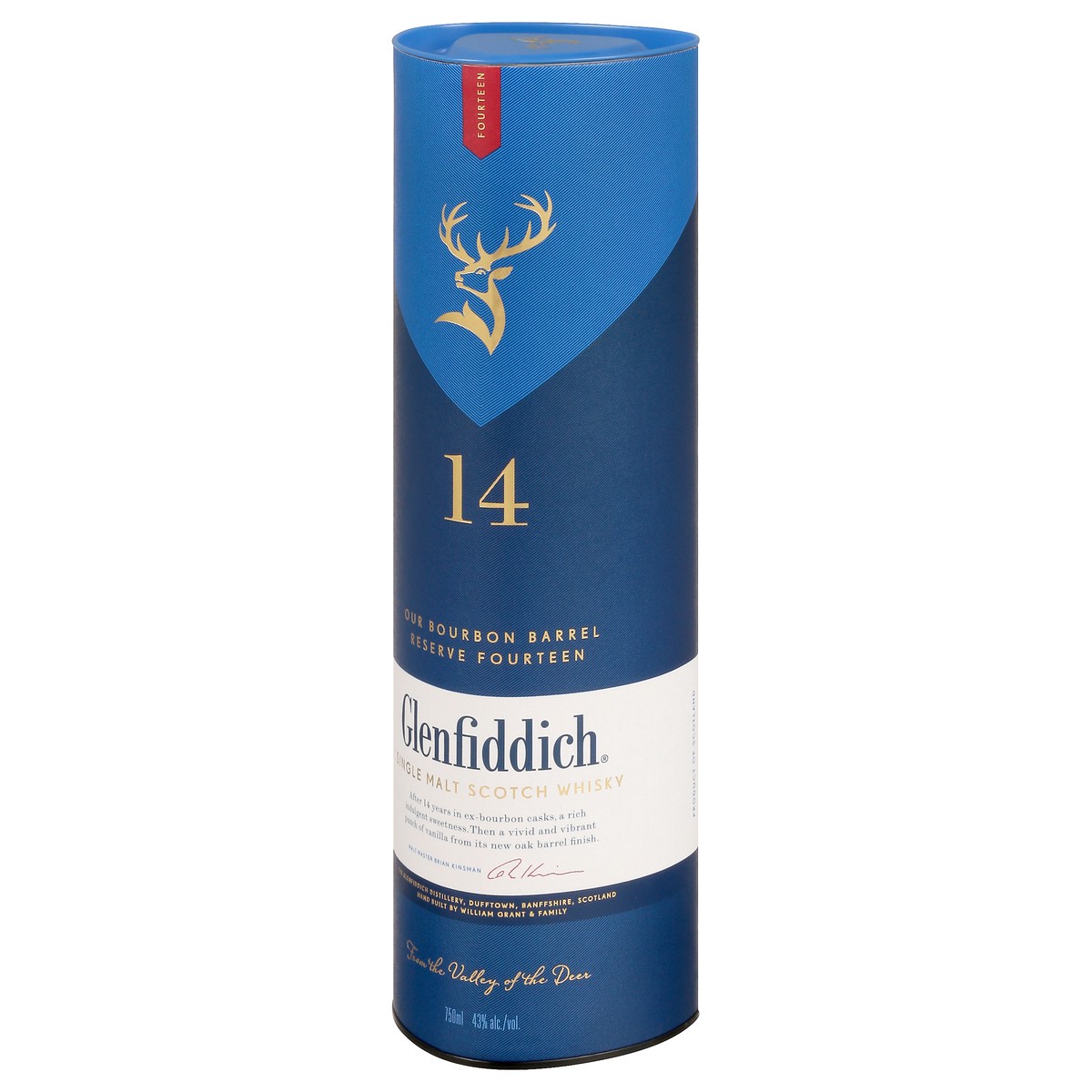 slide 4 of 11, Glenfiddich 14 Year Old Bourbon Barrel Reserve Single Malt Scotch Whisky 750ml, 750 ml