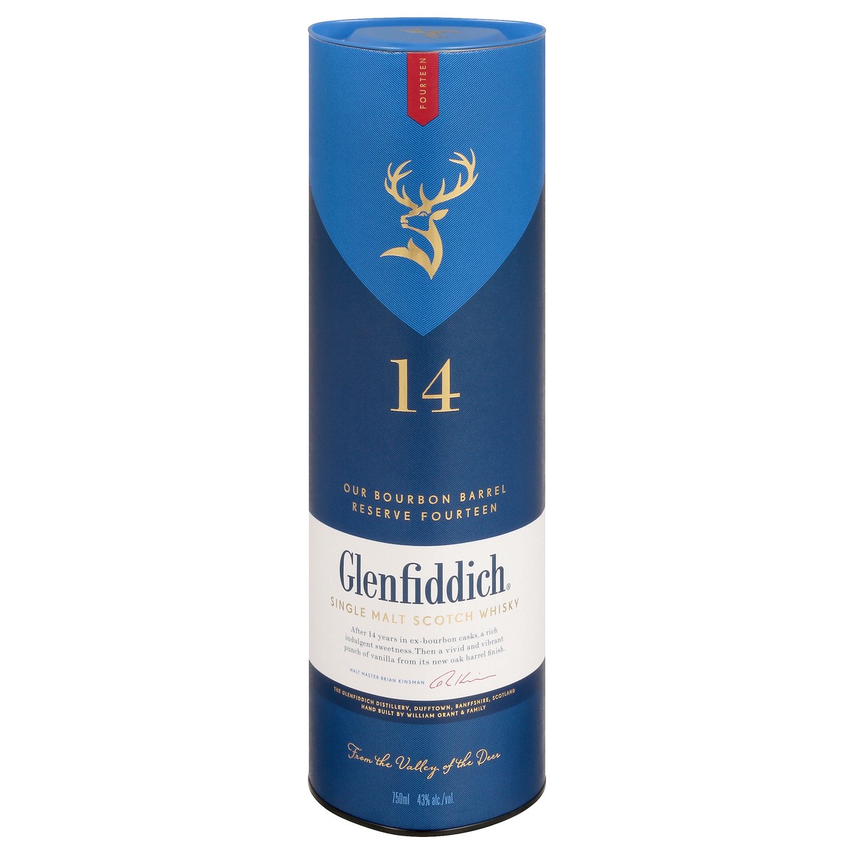 slide 6 of 11, Glenfiddich 14 Year Old Bourbon Barrel Reserve Single Malt Scotch Whisky 750ml, 750 ml