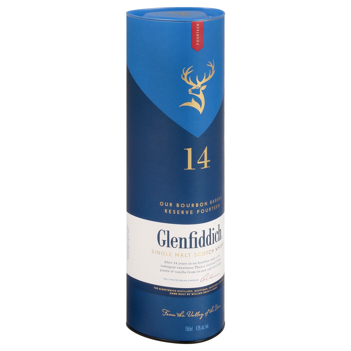 slide 2 of 11, Glenfiddich 14 Year Old Bourbon Barrel Reserve Single Malt Scotch Whisky 750ml, 750 ml