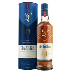Glenfiddich Scotch Whisky, Single Malt, 14