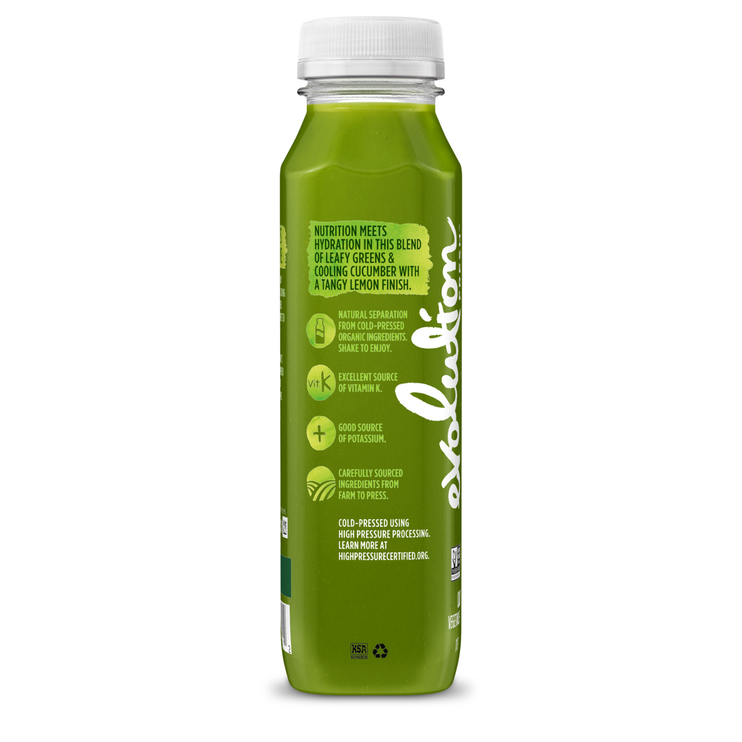slide 3 of 4, Evolution Fresh Organic Green Devotion Cold-Pressed Vegetable & Fruit Juice Blend 11 oz., 11 fl oz