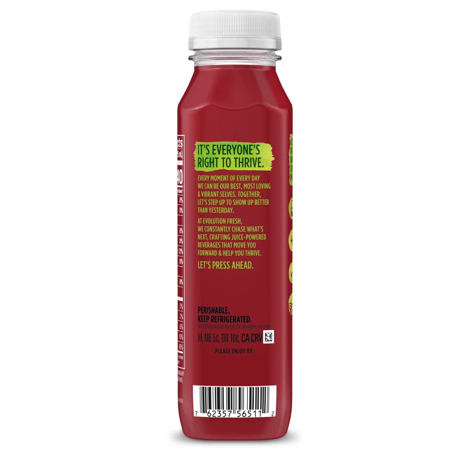 slide 2 of 4, Evolution Fresh Organic Vital Berry Cold-Pressed Vegetable & Fruit Blend Juice 11 oz., 11 fl oz