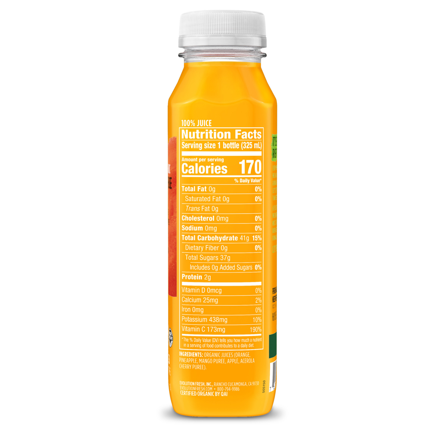 slide 4 of 4, Evolution Fresh Organic Defense Up Cold-Pressed Vegetable & Fruit Juice Blend 11 oz., 11 fl oz