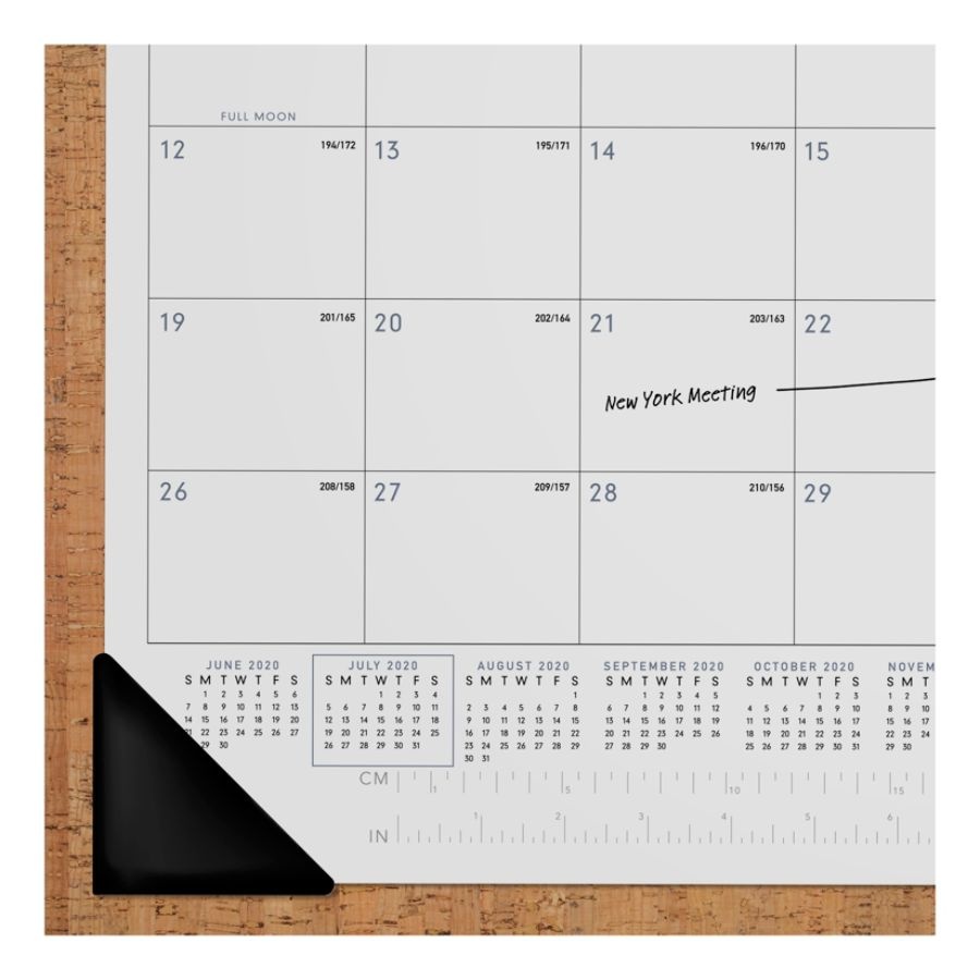 slide 4 of 5, At-A-Glance Contemporary Monthly Academic Desk Pad Calendar, 21-3/4'' X 17'', July 2020 To June 2021, Ay24X00, 1 ct