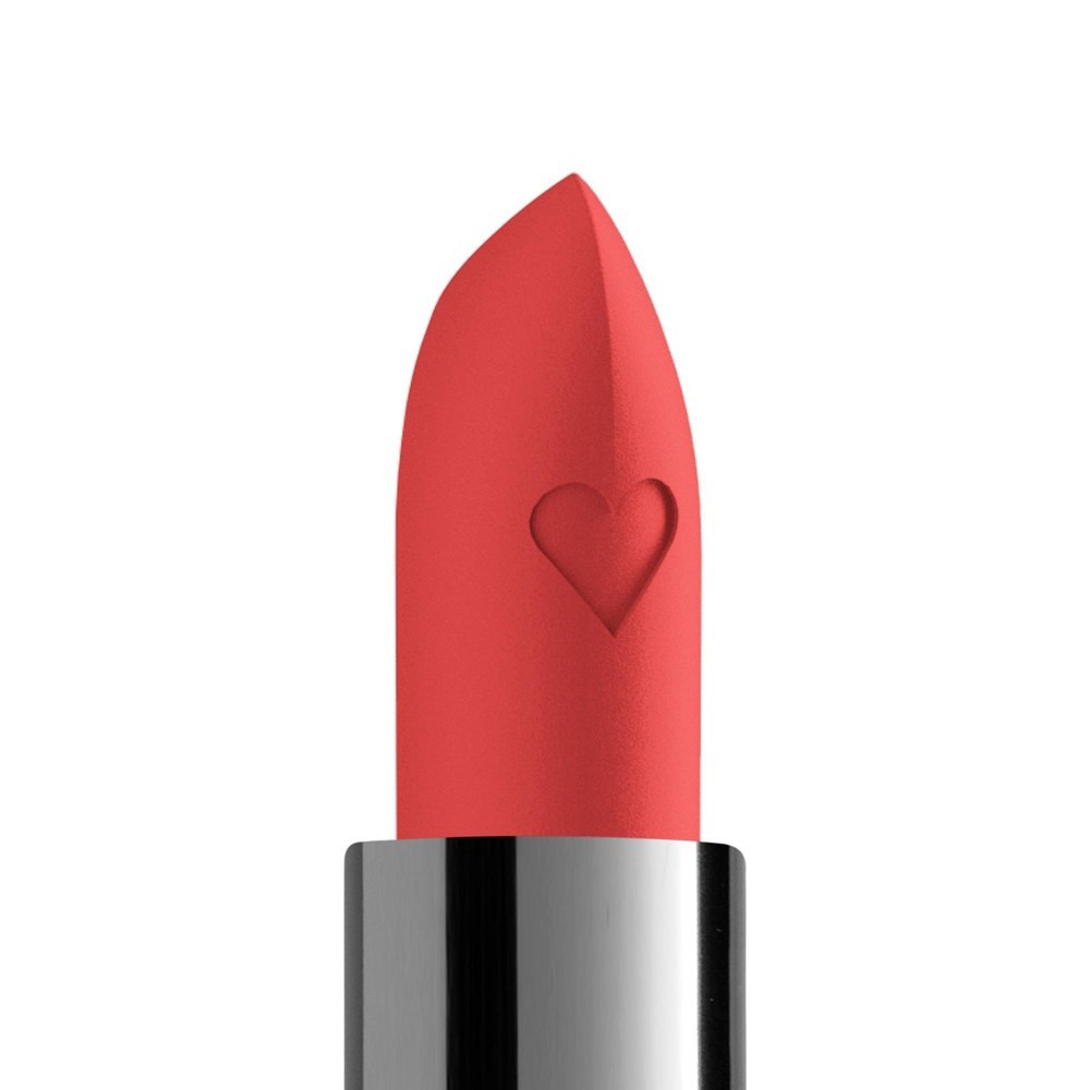 slide 2 of 4, NYX Professional Makeup Shout Loud Satin Lipstick Day Club, 1.28 oz