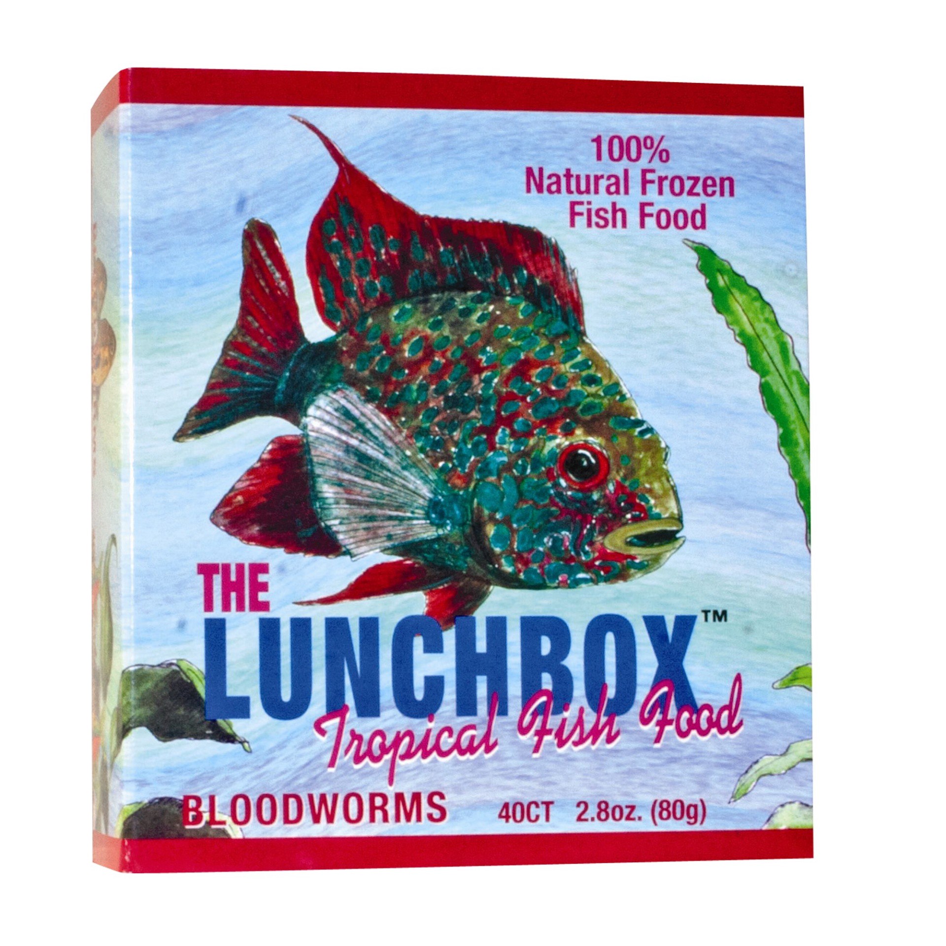 slide 1 of 1, SF Bay Coffee San Francisco Bay Brand The Lunchbox Frozen Bloodworms Tropical Fish Food, 2.8 oz