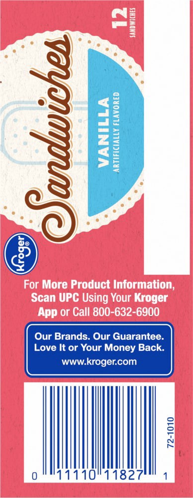 slide 3 of 4, Vanilla Ice Cream Snowboard Sandwiches, 12 ct