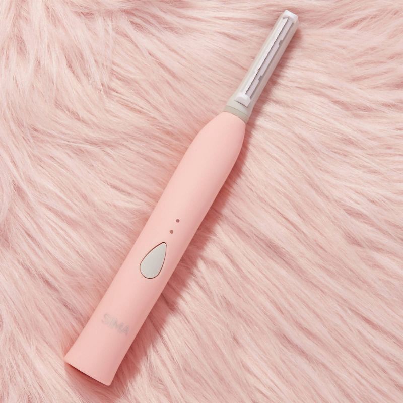 slide 8 of 12, Spa Sciences SIMA Deluxe Sonic Dermaplaning Tool for Exfoliation & Peach Fuzz Removal, 1 ct