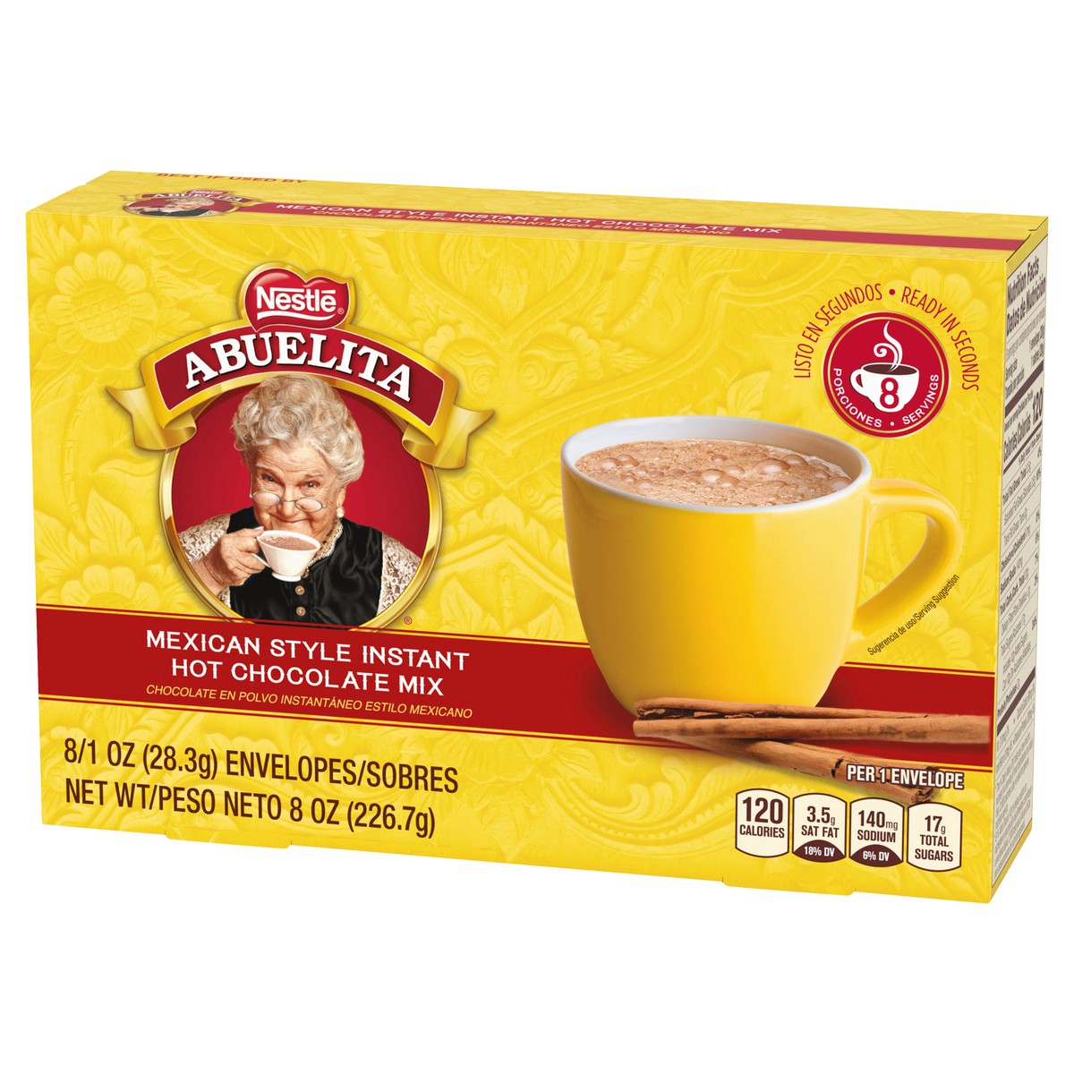 slide 5 of 12, Abuelita Mexican Style Instant Hot Chocolate Drink Mix, 8 oz