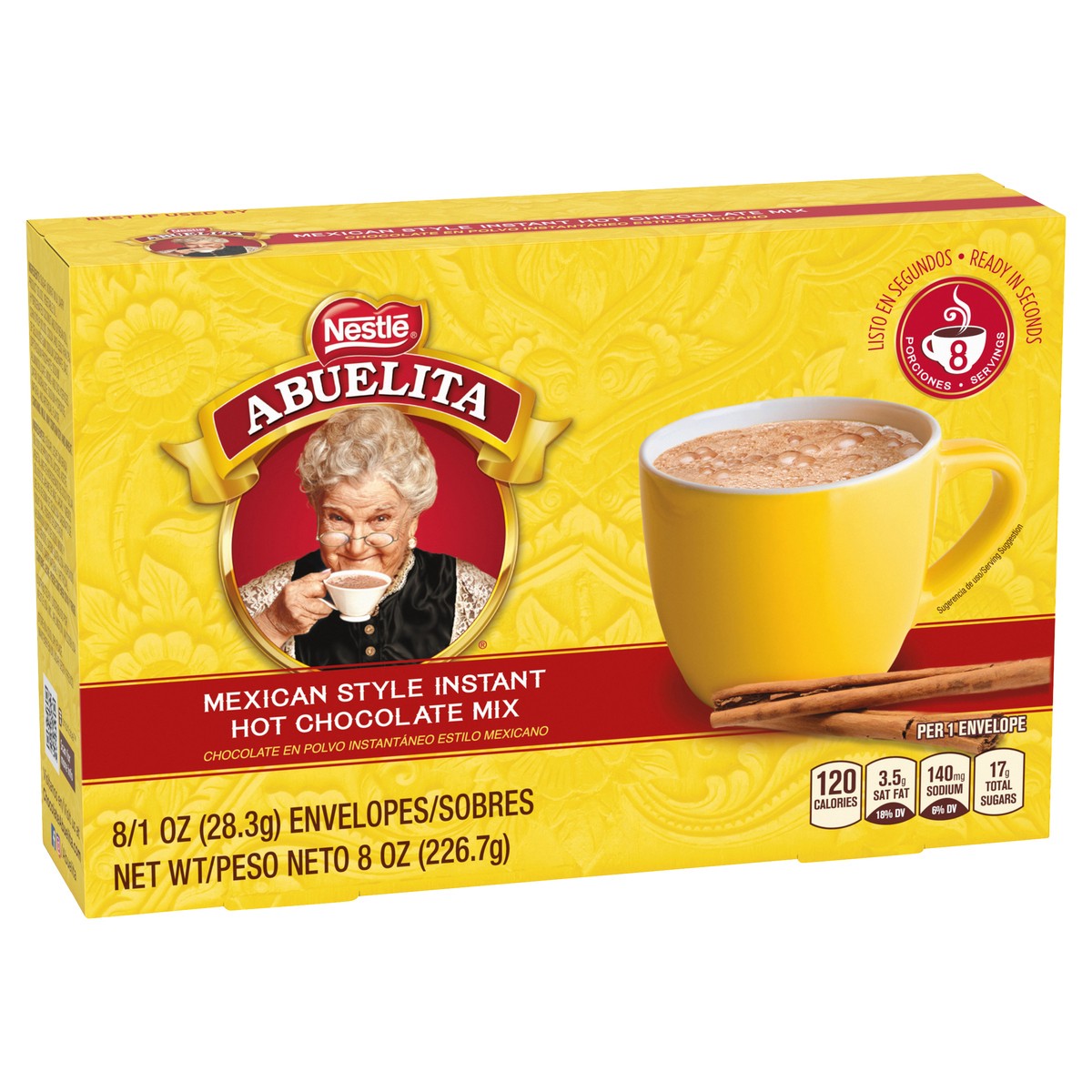 slide 1 of 12, ABUELITA Hot Chocolate Drink Mix, 8, 1 oz. Packets, 8 oz