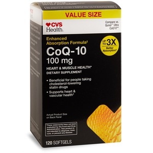 slide 1 of 1, CVS Health Enhanced Absorption Coq10, 120 ct