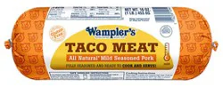 Wamplers All Natural Mild Pork Taco Meat - 16 Oz.
