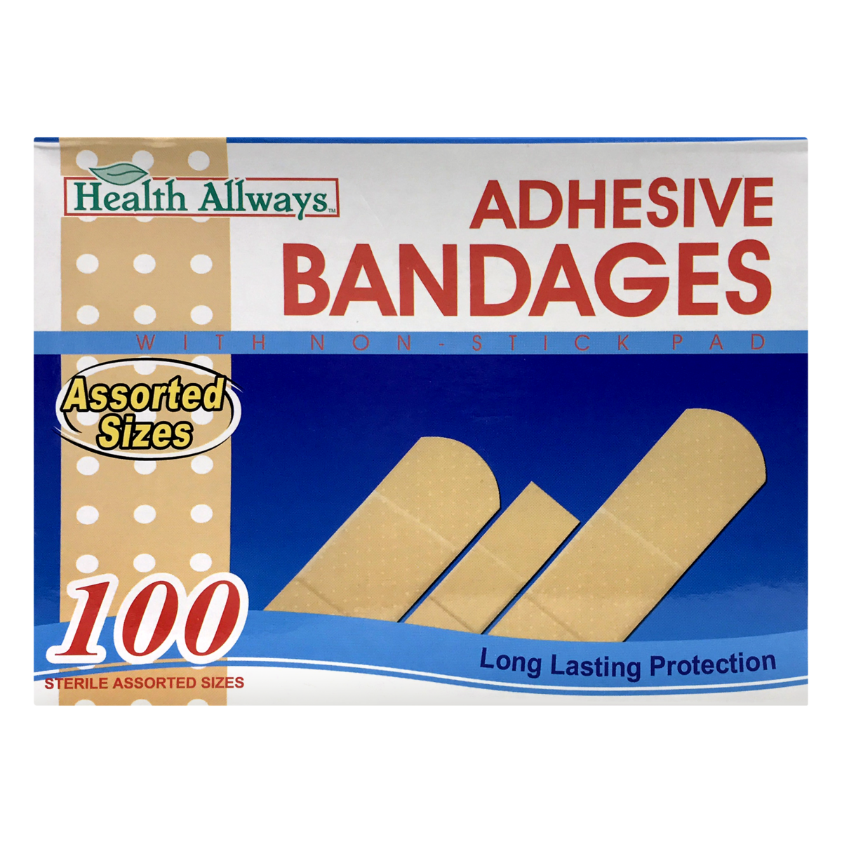 slide 1 of 1, BAND-AID Sterile Bandages Assortment, 100 ct