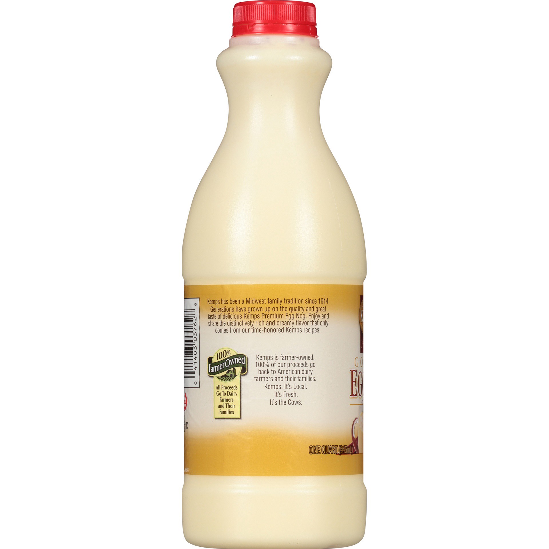 slide 2 of 6, Kemps Golden Egg Nog, 32 fl oz