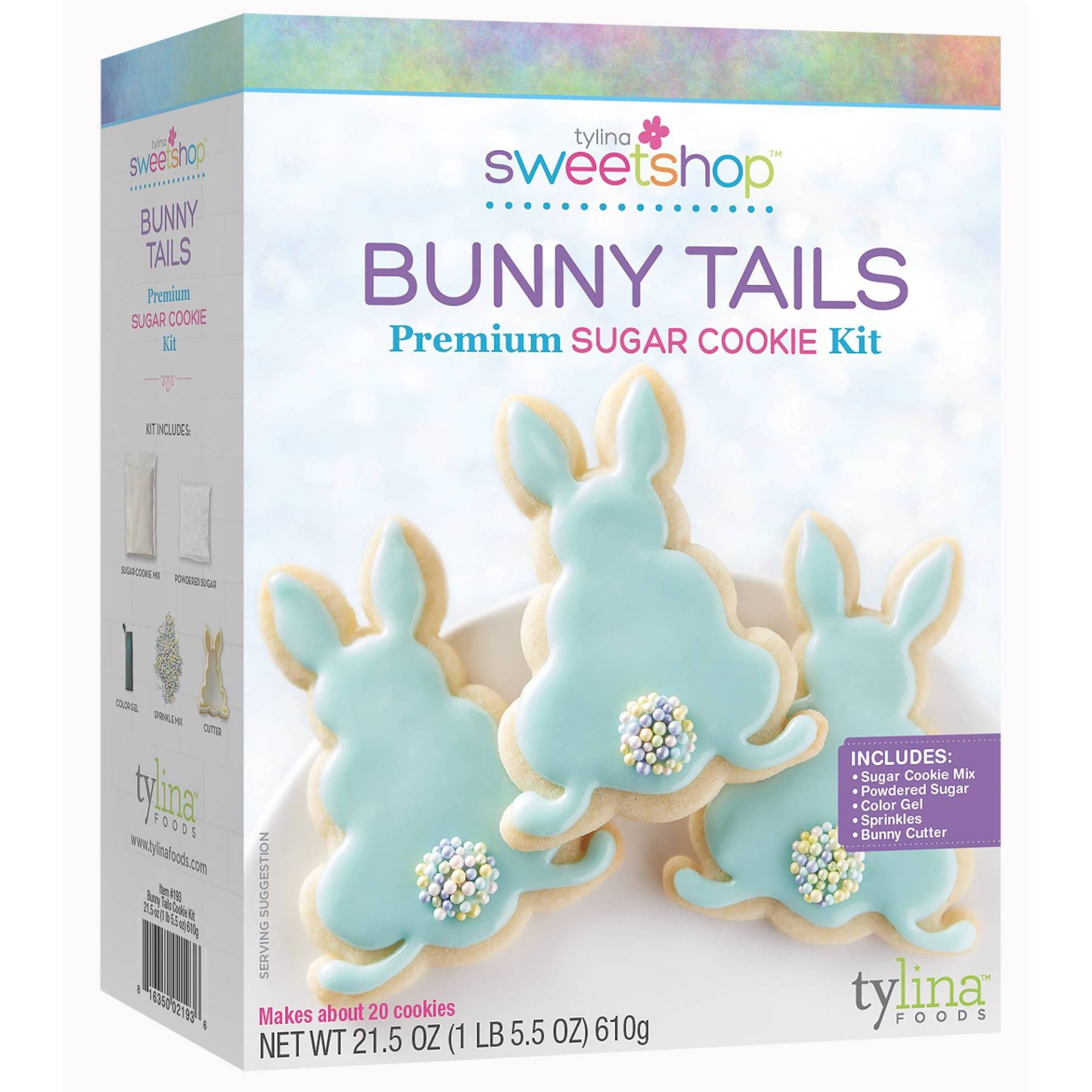 slide 1 of 3, Tylina Sweetshop Bunny Tail Cookies, 27.5 oz